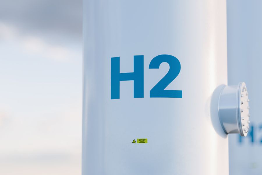 H2-Schriftzug
